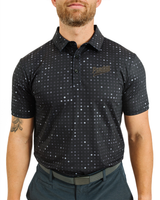 Purdue Black Glitter Polo