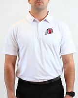 U of U White Polo