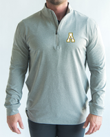ASU Light Grey Quarter Zip