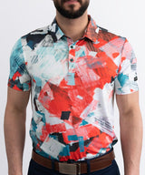 Abstract Golf Polo