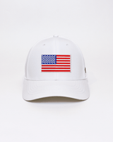 American Flag Hat - White - Yatta Golf