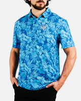 BYU Floral Surf Golf Polo - Yatta Golf