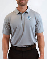 BYU Grey Golf Polo - Yatta Golf