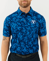 BYU Navy Daisy Polo - Yatta Golf