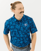 BYU Navy Daisy Polo - Yatta Golf