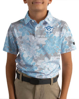 BYU Tropical Mist Youth Golf Polo - Yatta Golf