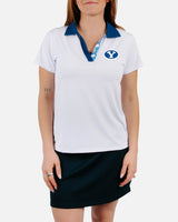 BYU Undercover Palms Women's Golf Polo - Yatta Golf