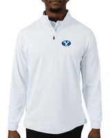 BYU White Quarter Zip - Yatta Golf