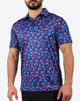 Dazed and Amused Golf Polo - Yatta Golf