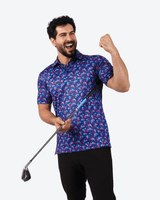 Dazed and Amused Golf Polo - Yatta Golf