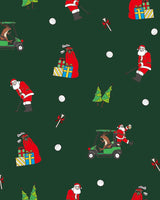 Green Santa Swing Golf Polo | Pre-Order - Yatta Golf