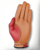 Italian Brown Golf Glove - Yatta Golf
