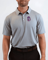 JMU Gray Golf Polo - Yatta Golf