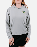 NDSU Light Grey Daybreak Women's Hoodie - Yatta Golf