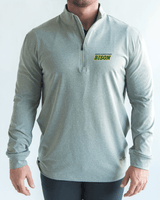 NDSU Light Grey Quarter Zip - Yatta Golf