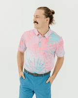 Palm Peach Golf Polo - Yatta Golf