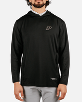 Purdue Black Daybreak Hoodie - Yatta Golf