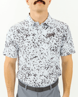 Purdue Cookies & Cream Polo - Yatta Golf