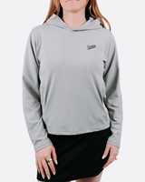 Purdue Grey Daybreak Women's Hoodie - Yatta Golf