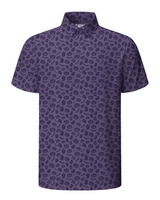 Purple Poltergeist Golf Polo - Yatta Golf