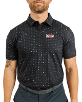 SDSU Black Glitter Polo - Yatta Golf