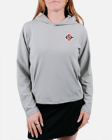 SDSU Grey Daybreak Women's Hoodie - Yatta Golf