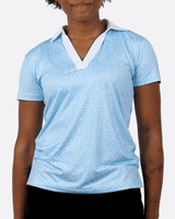 Sky Puff Women's Golf Polo - Yatta Golf