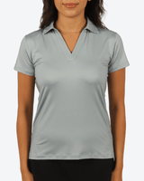 The Gray Women's Golf Polo - Yatta Golf