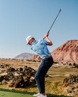 Tropical Chill Golf Polo - Yatta Golf
