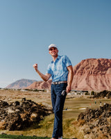 Tropical Chill Golf Polo - Yatta Golf