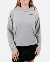 Tulane Grey Daybreak Women's Hoodie - Yatta Golf