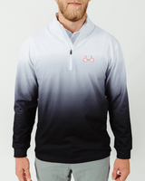 U of U Black Birdie Quarter Zip - Yatta Golf