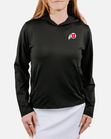 U of U Black Daybreak Women's Hoodie - Yatta Golf