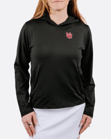 U of U Black Daybreak Women's Hoodie - Yatta Golf