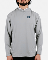 USU Grey Daybreak Hoodie - Yatta Golf