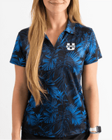 USU Midnight Blue Women's Polo - Yatta Golf