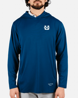 USU Navy Daybreak Hoodie - Yatta Golf