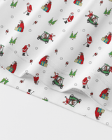 White Santa Swing Golf Polo | Pre-Order - Yatta Golf