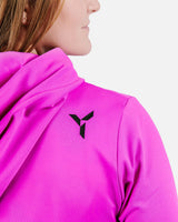 Women's Daybreak Performance Hoodie - Pink - Yatta Golf