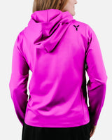 Women's Daybreak Performance Hoodie - Pink - Yatta Golf