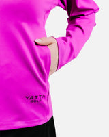Women's Daybreak Performance Hoodie - Pink - Yatta Golf