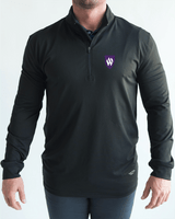 WSU Black Quarter Zip - Yatta Golf