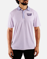 WSU Purple Chex Polo - Yatta Golf