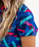 8-Track Women's Golf Polo - Yatta Golf