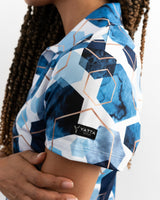 Deep Sea Women's Golf Polo - Yatta Golf