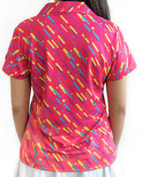 Gimme Confetti Women's Golf Polo - Yatta Golf