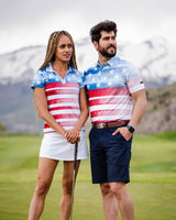 The Patriot Golf Polo - Yatta Golf