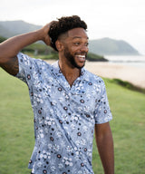 Vintage Floral - Golf Polo - Yatta Golf