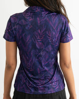 Violet Vogue Women's Golf Polo - Yatta Golf