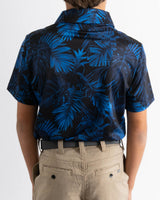 Youth Midnight Blue Golf Polo - Yatta Golf